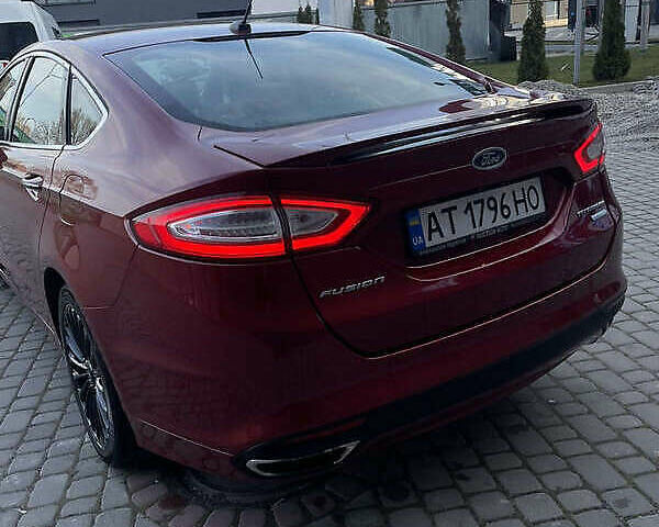 Красный Форд Фьюжн, объемом двигателя 2 л и пробегом 99 тыс. км за 10700 $, фото 26 на Automoto.ua