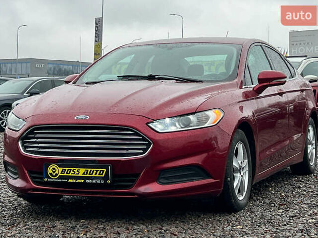 Красный Форд Фьюжн, объемом двигателя 2.49 л и пробегом 181 тыс. км за 11800 $, фото 2 на Automoto.ua