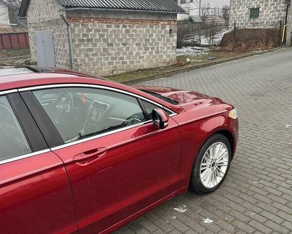 Красный Форд Фьюжн, объемом двигателя 1.5 л и пробегом 162 тыс. км за 8200 $, фото 8 на Automoto.ua