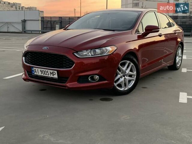 Красный Форд Фьюжн, объемом двигателя 2.49 л и пробегом 190 тыс. км за 9500 $, фото 3 на Automoto.ua