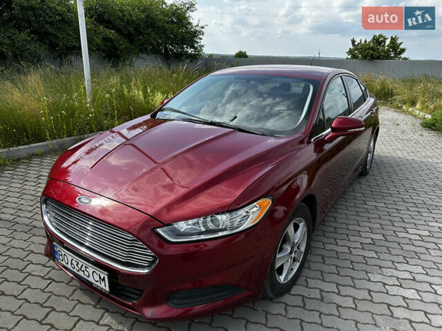 Форд Фьюжн 2015 в Львове на Automoto.ua Красный Форд Фьюжн, объемом двигателя 2.5 л и пробегом 181 тыс. км за 11000 $, фото 2 на Automoto.ua