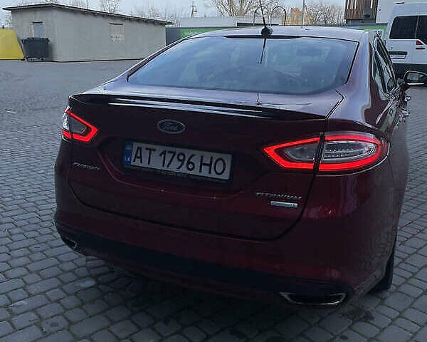 Красный Форд Фьюжн, объемом двигателя 2 л и пробегом 99 тыс. км за 10700 $, фото 22 на Automoto.ua