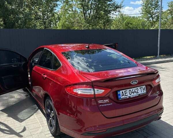 Красный Форд Фьюжн, объемом двигателя 2.5 л и пробегом 162 тыс. км за 8300 $, фото 9 на Automoto.ua