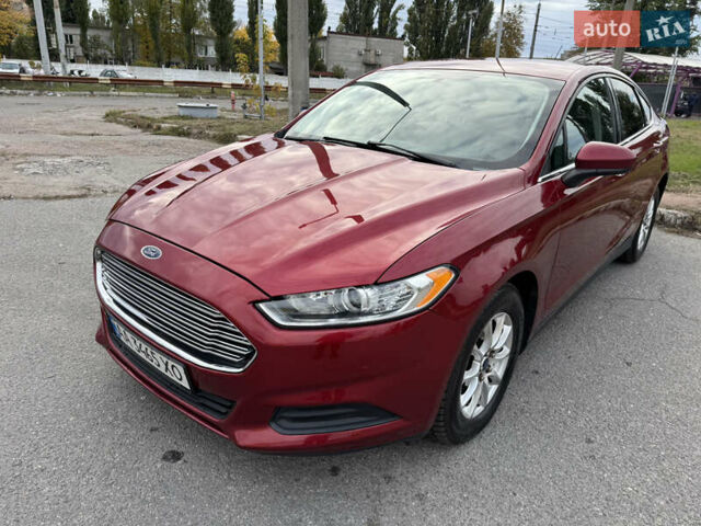 Красный Форд Фьюжн, объемом двигателя 2.5 л и пробегом 131 тыс. км за 8400 $, фото 2 на Automoto.ua
