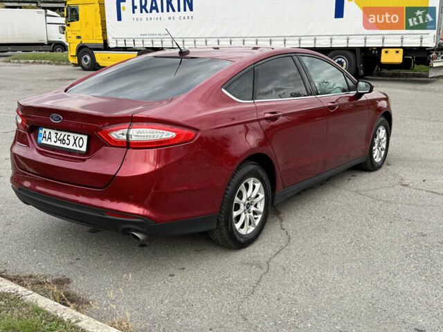 Красный Форд Фьюжн, объемом двигателя 2.5 л и пробегом 131 тыс. км за 8400 $, фото 1 на Automoto.ua