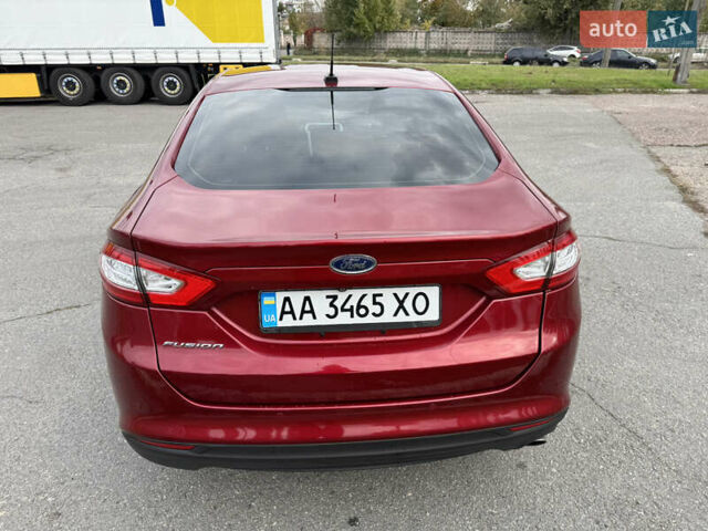 Красный Форд Фьюжн, объемом двигателя 2.5 л и пробегом 131 тыс. км за 8400 $, фото 9 на Automoto.ua