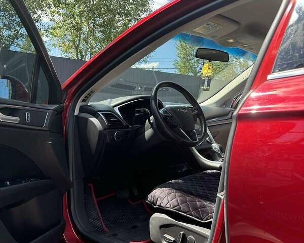 Красный Форд Фьюжн, объемом двигателя 2.5 л и пробегом 162 тыс. км за 8300 $, фото 8 на Automoto.ua