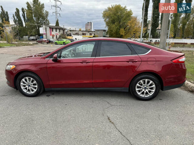 Красный Форд Фьюжн, объемом двигателя 2.5 л и пробегом 131 тыс. км за 8400 $, фото 5 на Automoto.ua