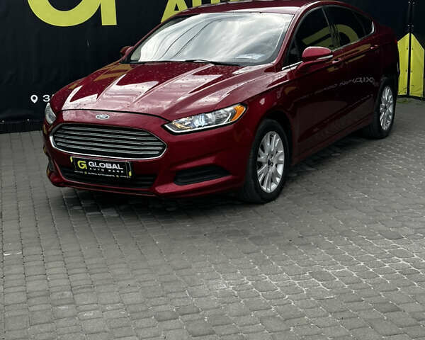 Красный Форд Фьюжн, объемом двигателя 2.49 л и пробегом 150 тыс. км за 8800 $, фото 1 на Automoto.ua