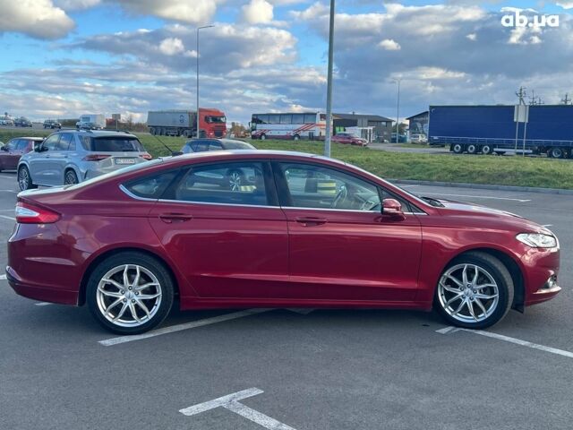 Форд Фьюжн 2015 в Львове на Automoto.ua Красный Форд Фьюжн, объемом двигателя 1.5 л и пробегом 80 тыс. км за 7800 $, фото 12 на Automoto.ua