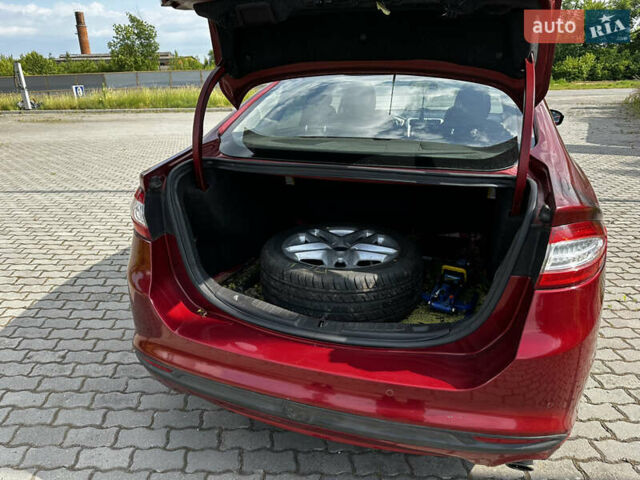 Форд Фьюжн 2015 в Львове на Automoto.ua Красный Форд Фьюжн, объемом двигателя 2.5 л и пробегом 181 тыс. км за 11000 $, фото 8 на Automoto.ua