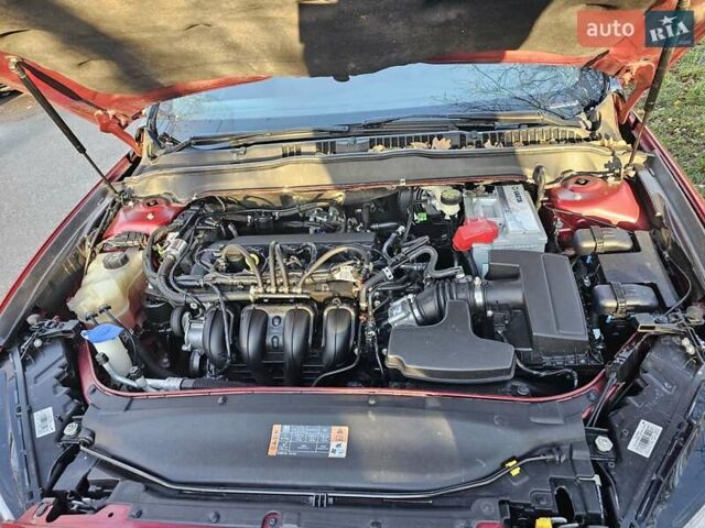 Форд Фьюжн 2015 в Киеве на Automoto.ua Красный Форд Фьюжн, объемом двигателя 2.5 л и пробегом 175 тыс. км за 13700 $, фото 21 на Automoto.ua