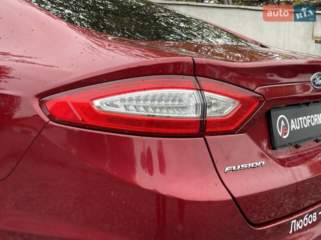 Форд Фьюжен 2015 у Києві на Automoto.ua Червоний Форд Фьюжен, об'ємом двигуна 1.5 л та пробігом 139 тис. км за 10490 $, фото 7 на Automoto.ua