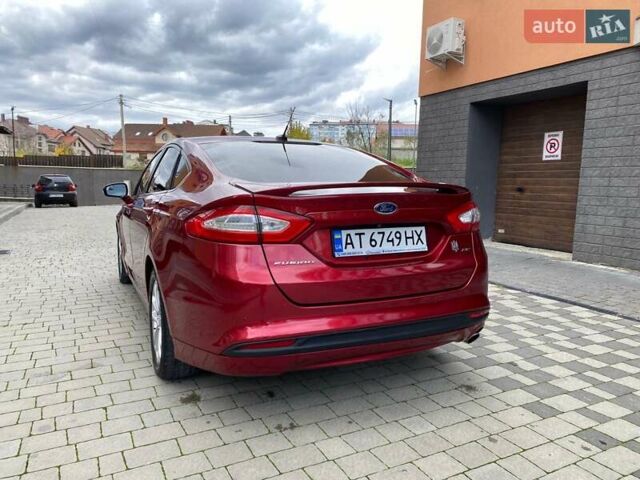 Форд Фьюжн 2015 в Ивано-Франковске на Automoto.ua Красный Форд Фьюжн, объемом двигателя 2.49 л и пробегом 178 тыс. км за 10900 $, фото 14 на Automoto.ua