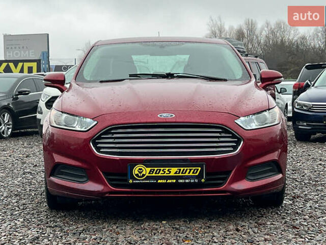 Красный Форд Фьюжн, объемом двигателя 2.49 л и пробегом 181 тыс. км за 11800 $, фото 1 на Automoto.ua