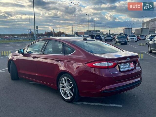 Форд Фьюжен 2015 у Львові на Automoto.ua Червоний Форд Фьюжен, об'ємом двигуна 1.5 л та пробігом 80 тис. км за 7800 $, фото 8 на Automoto.ua