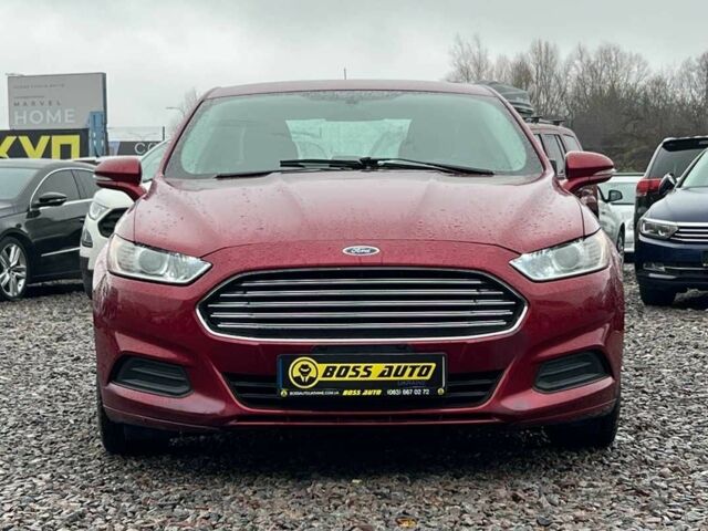 Красный Форд Фьюжн, объемом двигателя 2.5 л и пробегом 181 тыс. км за 11800 $, фото 1 на Automoto.ua