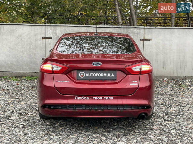 Форд Фьюжен 2015 у Києві на Automoto.ua Червоний Форд Фьюжен, об'ємом двигуна 1.5 л та пробігом 139 тис. км за 10490 $, фото 8 на Automoto.ua