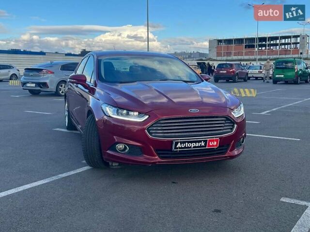 Форд Фьюжен 2015 у Львові на Automoto.ua Червоний Форд Фьюжен, об'ємом двигуна 1.5 л та пробігом 80 тис. км за 7800 $, фото 2 на Automoto.ua