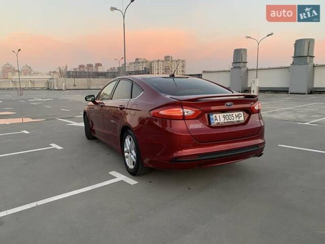 Красный Форд Фьюжн, объемом двигателя 2.49 л и пробегом 190 тыс. км за 9500 $, фото 9 на Automoto.ua