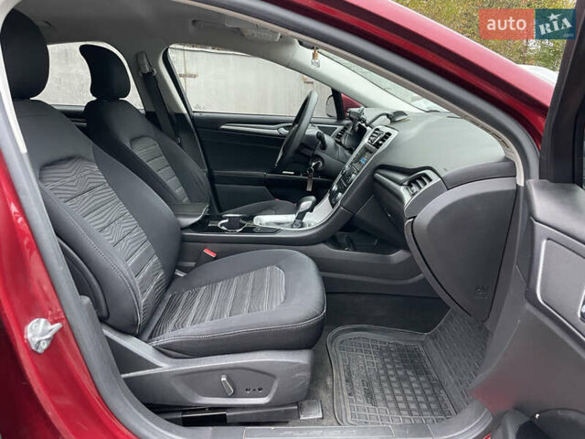 Форд Фьюжен 2015 у Києві на Automoto.ua Червоний Форд Фьюжен, об'ємом двигуна 1.5 л та пробігом 139 тис. км за 10490 $, фото 14 на Automoto.ua
