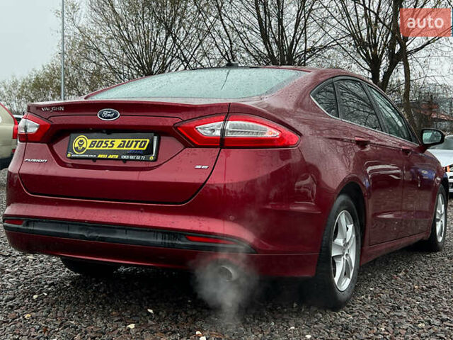 Красный Форд Фьюжн, объемом двигателя 2.49 л и пробегом 181 тыс. км за 11800 $, фото 5 на Automoto.ua