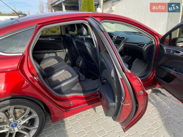 Красный Форд Фьюжн, объемом двигателя 2.49 л и пробегом 144 тыс. км за 12500 $, фото 28 на Automoto.ua