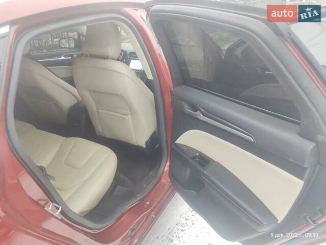 Форд Фьюжен 2016 у Нововолинськ на Automoto.ua Червоний Форд Фьюжен, об'ємом двигуна 2 л та пробігом 163 тис. км за 12000 $, фото 10 на Automoto.ua