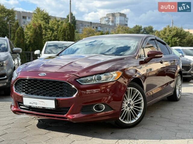 Красный Форд Фьюжн, объемом двигателя 2 л и пробегом 198 тыс. км за 8900 $, фото 10 на Automoto.ua