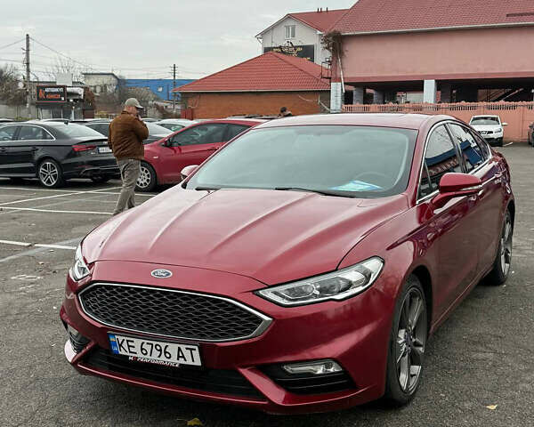 Красный Форд Фьюжн, объемом двигателя 2.7 л и пробегом 135 тыс. км за 13999 $, фото 1 на Automoto.ua