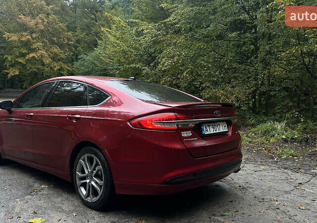 Форд Фьюжен 2016 у Львові на Automoto.ua Червоний Форд Фьюжен, об'ємом двигуна 2.49 л та пробігом 140 тис. км за 10900 $, фото 3 на Automoto.ua