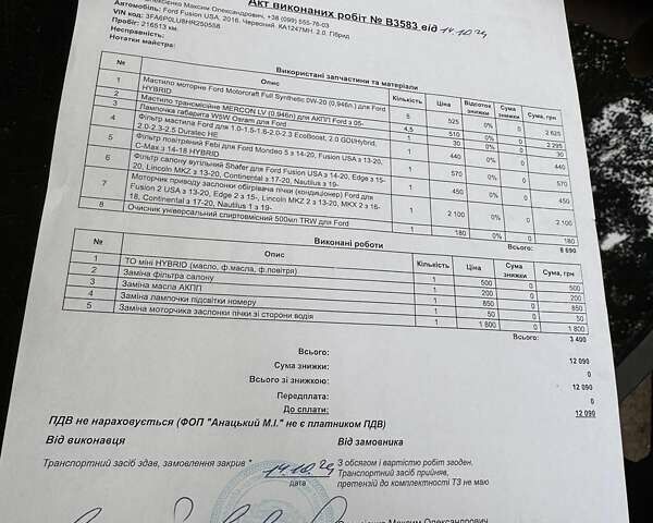 Красный Форд Фьюжн, объемом двигателя 2 л и пробегом 242 тыс. км за 9599 $, фото 23 на Automoto.ua