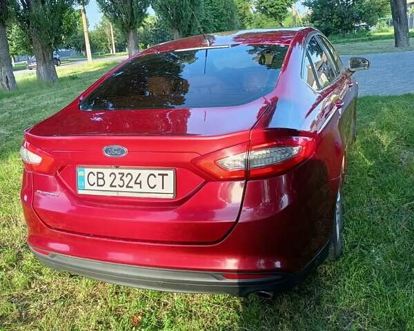 Красный Форд Фьюжн, объемом двигателя 2.5 л и пробегом 128 тыс. км за 8600 $, фото 7 на Automoto.ua