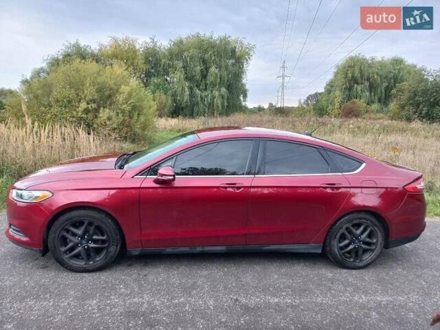 Красный Форд Фьюжн, объемом двигателя 2.49 л и пробегом 129 тыс. км за 12500 $, фото 14 на Automoto.ua