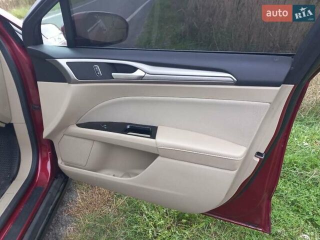 Красный Форд Фьюжн, объемом двигателя 2.49 л и пробегом 129 тыс. км за 12500 $, фото 10 на Automoto.ua