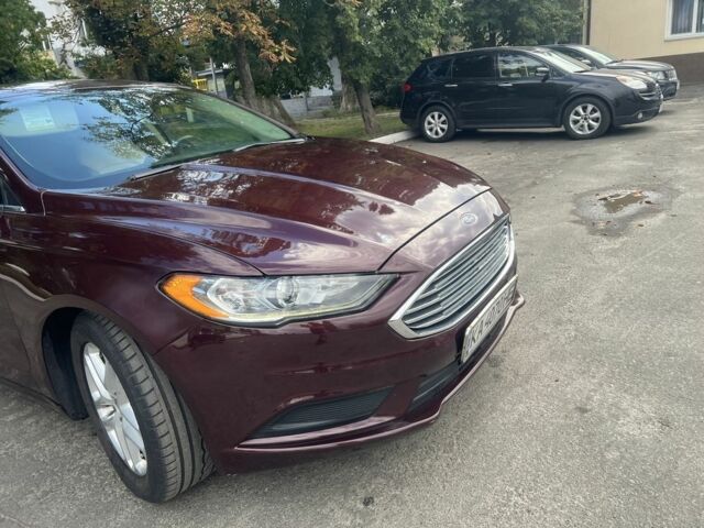 Красный Форд Фьюжн, объемом двигателя 2.5 л и пробегом 117 тыс. км за 11500 $, фото 1 на Automoto.ua