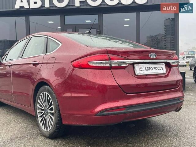 Красный Форд Фьюжн, объемом двигателя 2 л и пробегом 52 тыс. км за 17990 $, фото 5 на Automoto.ua