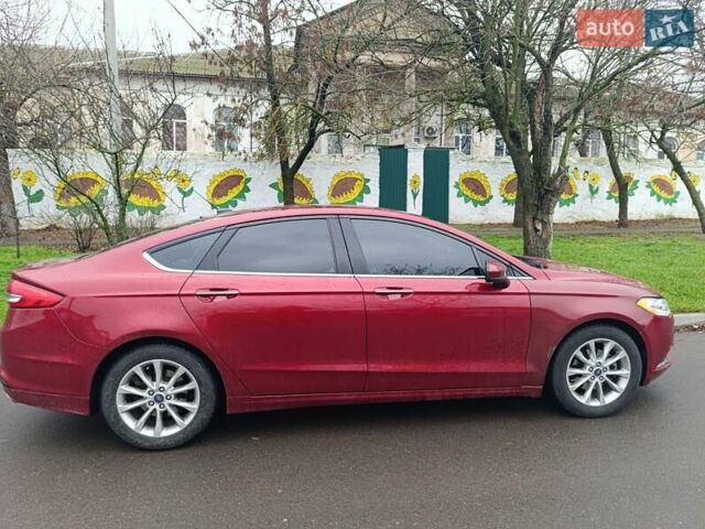 Красный Форд Фьюжн, объемом двигателя 1.5 л и пробегом 99 тыс. км за 11200 $, фото 4 на Automoto.ua