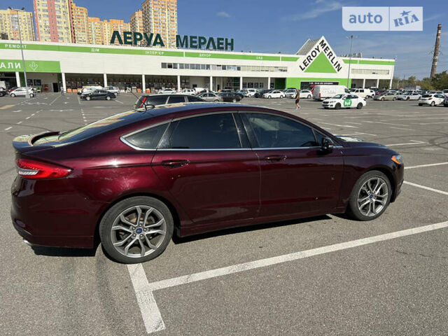Красный Форд Фьюжн, объемом двигателя 2.5 л и пробегом 116 тыс. км за 14600 $, фото 2 на Automoto.ua