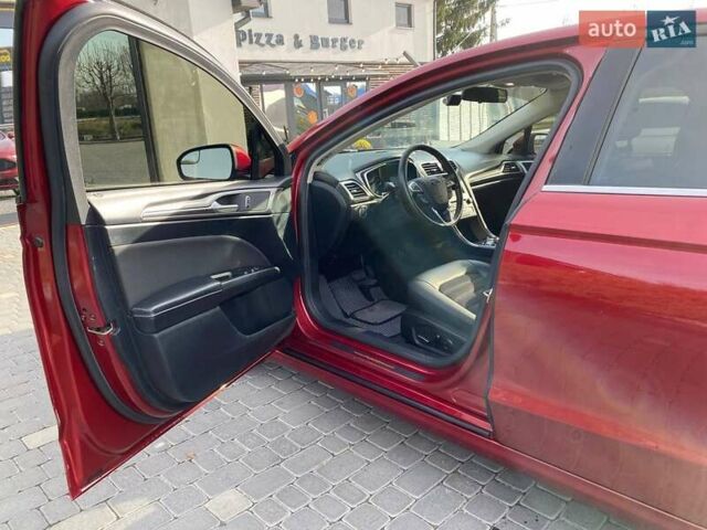 Красный Форд Фьюжн, объемом двигателя 2.49 л и пробегом 144 тыс. км за 12500 $, фото 17 на Automoto.ua