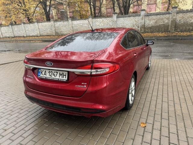 Форд Фьюжн 2016 в Харькове на Automoto.ua Красный Форд Фьюжн, объемом двигателя 2 л и пробегом 244 тыс. км за 14000 $, фото 4 на Automoto.ua