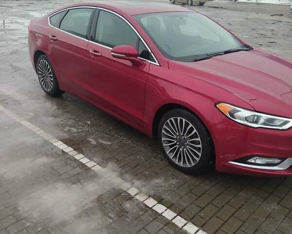 Красный Форд Фьюжн, объемом двигателя 2 л и пробегом 153 тыс. км за 12000 $, фото 4 на Automoto.ua