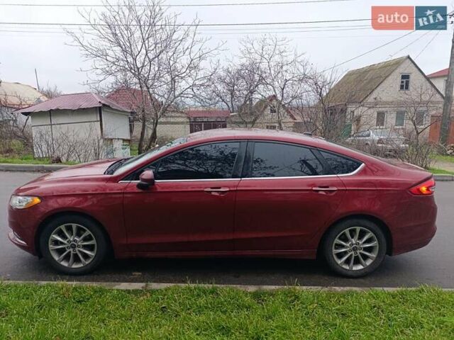 Красный Форд Фьюжн, объемом двигателя 1.5 л и пробегом 99 тыс. км за 11200 $, фото 3 на Automoto.ua