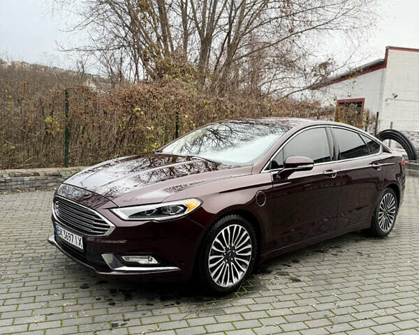 Красный Форд Фьюжн, объемом двигателя 2 л и пробегом 107 тыс. км за 13700 $, фото 5 на Automoto.ua