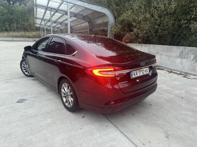 Красный Форд Фьюжн, объемом двигателя 2.5 л и пробегом 125 тыс. км за 9100 $, фото 2 на Automoto.ua
