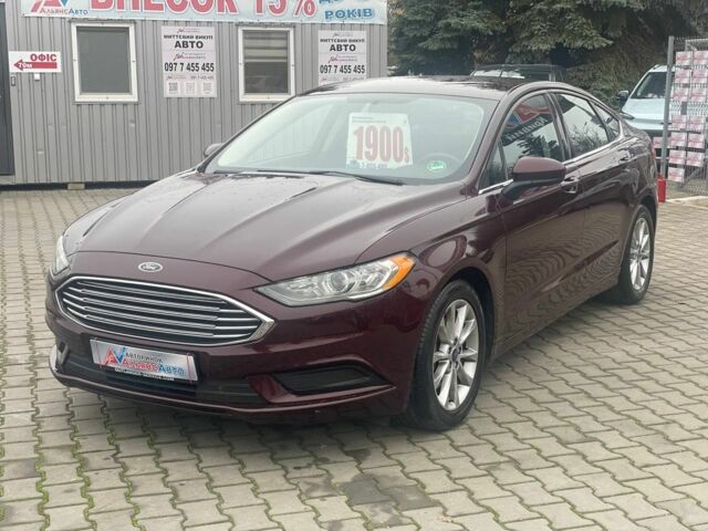 Красный Форд Фьюжн, объемом двигателя 2.5 л и пробегом 130 тыс. км за 12999 $, фото 2 на Automoto.ua