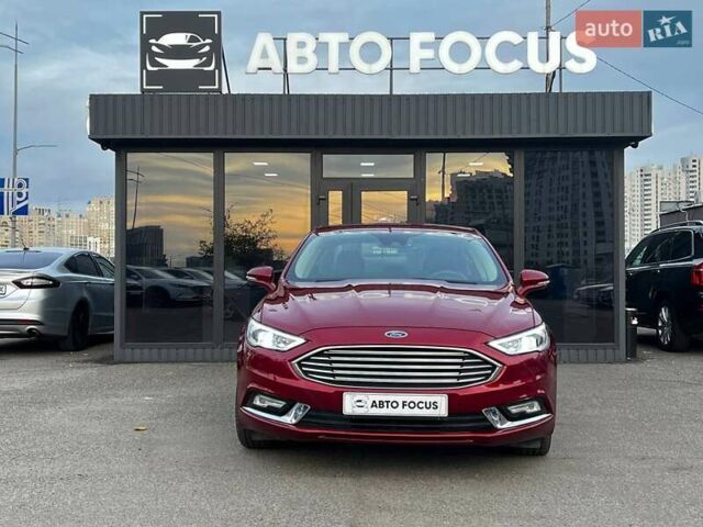 Красный Форд Фьюжн, объемом двигателя 2 л и пробегом 60 тыс. км за 16990 $, фото 3 на Automoto.ua