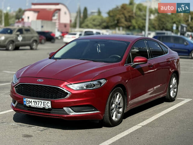 Форд Фьюжн 2017 в Сумах на Automoto.ua Красный Форд Фьюжн, объемом двигателя 1.5 л и пробегом 80 тыс. км за 13999 $, фото 2 на Automoto.ua