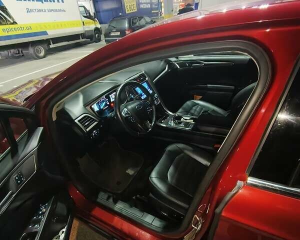 Красный Форд Фьюжн, объемом двигателя 2 л и пробегом 60 тыс. км за 15500 $, фото 9 на Automoto.ua