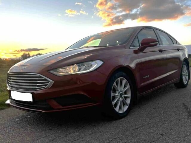 Красный Форд Фьюжн, объемом двигателя 2 л и пробегом 161 тыс. км за 8000 $, фото 5 на Automoto.ua